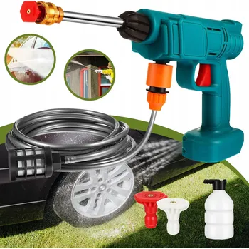 Vysokotlaký čistič BEZDRÁTOVÁ VYSOKOTLAKÁ MYČKA, PŘENOSNÁ TLAKOVÁ MYČKA NA VODU