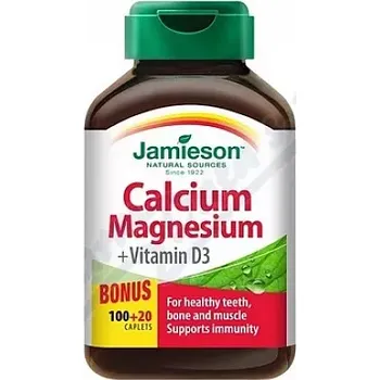 JAMIESON Vápník Hořčík vitamín D3 tbl.100+20