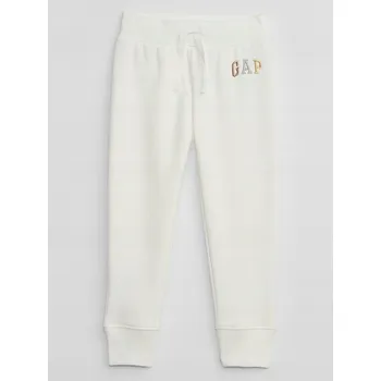 GAP tepláky bílé barvy, velikost 80