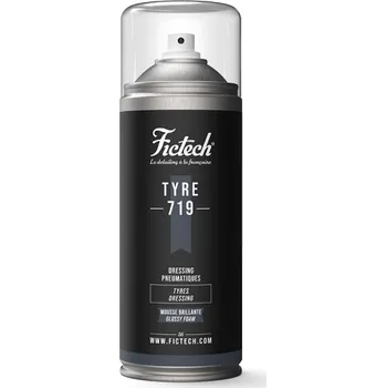 Čistič plastových dílů Fictech 719 Tyre 400 ml - rychlý lesk na pneumatiky