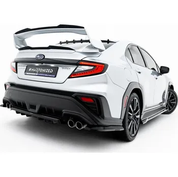 Auto-moto Spoiler zadního nárazníku Subaru WRX STI Mk2 černý lesklý plast