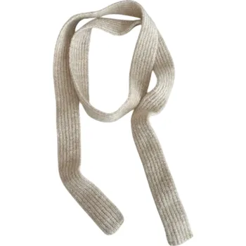 Dámská šála 135–175 cm Jednobarevná měkká akrylová šála Hřejivý elegantní módní doplněk na podzim a zimu Pohodlná šála pro každodenní nošení bílá