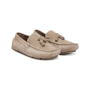 Dámské mokasíny Calvin Klein Mokasíny Driver Tassels Su HM0HM02028 Béžová 44