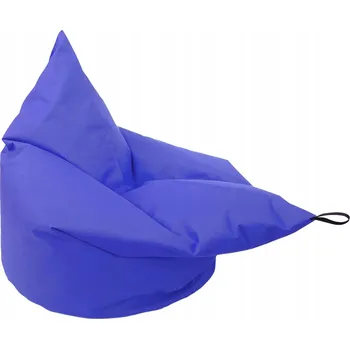 Taburet Taburet LEFRS sedací vak, pohodlné sezení pro děti, modrý