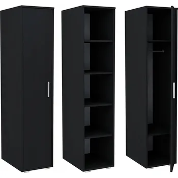 Šatní skříň Skříň Matkam BODO 42 x 182 x 57 cm černá