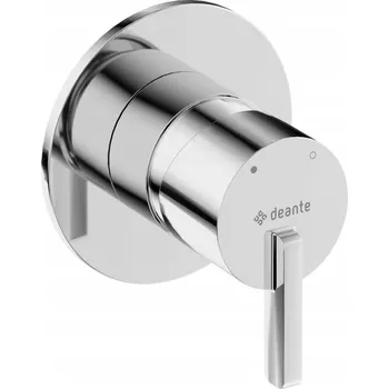 Vodovodní baterie Sprchová baterie Deante stříbrná