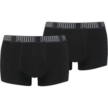 Pánské spodní prádlo PUMA - PÁNSKÉ BOXERKY BASIC TRUNK 2P ČERNÉ 935015-01XL