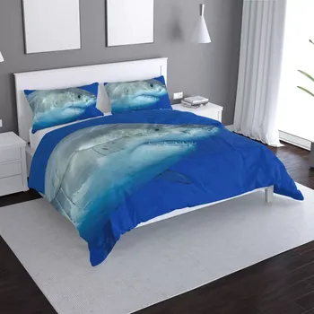 Povlečení Sablio Povlečení Žralok - 140x220 / 90x70