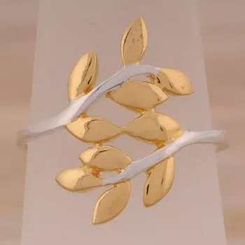 Prsten Stříbrný prsten Ag 2 g Zlaté Listy 58