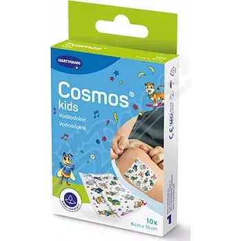 Náplast Cosmos kids náplast voděodolná 6x10cm 10ks