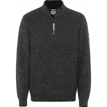 Dámský svetr Camel Active svetr šedý rolák velikost 5XL