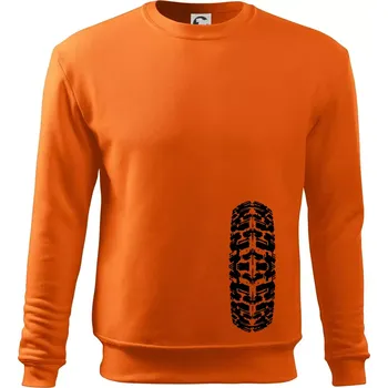 Pánská mikina Enduro / cross pneumatika - Mikina Essential pánská - 3XL ( Oranžová )