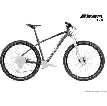 Horské kolo Kolo MTB 29" Cube Aim SLX Shimano ESSA 1x8, velikost L – 18", grafitová