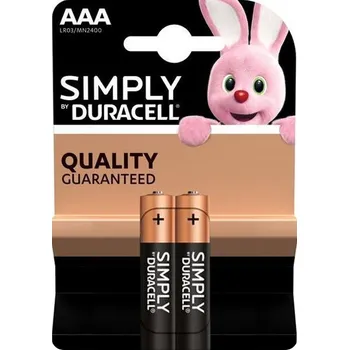 Článková baterie Alkalické baterie Duracell AAA, LR03