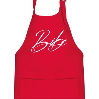 Kuchyňská zástěra Nápis bike - Dětská zástěra na vaření - Univerzální velikost ( Červená )
