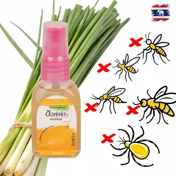 Přípravek proti hmyzu Thajský sprej Soffell proti komárům, mouchám a klíšťatům Lemongrass + DEET 12%, 30 ml