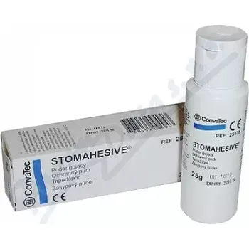 Lék na kožní problémy, vlasy a nehty Pudr zásypový Stomahesive 25g