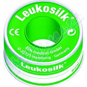 Lepicí páska Leukosilk fixační páska univerz./cívka 1.25cmx5m