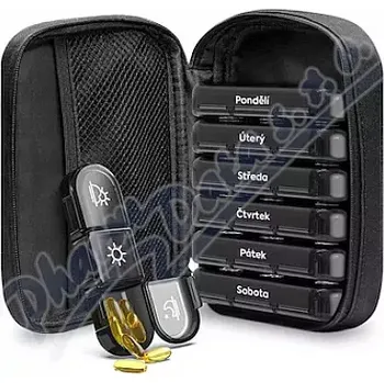 Dávkovač léků SimplyMed Travel Max dávkovač léků týdenní YHW002