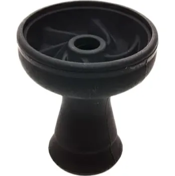 Čistič dýmky Korunka na vodní dýmku Vortex silikonová černá