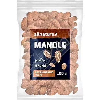 Čokoláda Allnature Mandle uzené 100g