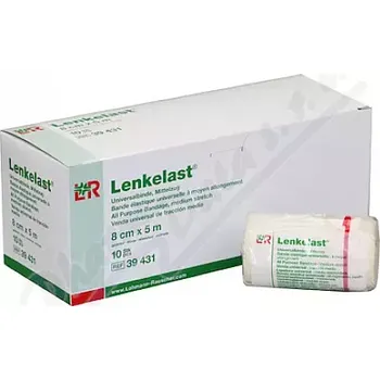 Obin.elast.Lenkelast střední tah 8cmx5m 1ks