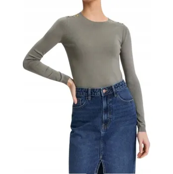 Dámský svetr Sinsay dámský svetr zelený klasický k bokům velikost XS