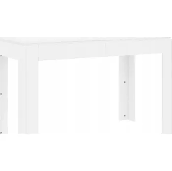 Jídelní stůl Jídelní stůl bílý, dřevěný materiál, 120x60x76 cm