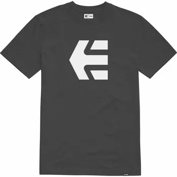 Pánské tričko etnies Pánské triko icon tee black/white