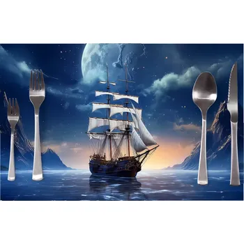 prostírání Sablio Prostírání Plachetnice mezi horami: 40x30cm