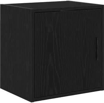 Dílenský stůl vidaXL Garážové nástěnné skříně 2 ks dřevěné konstrukce [860629] Barva: Černá