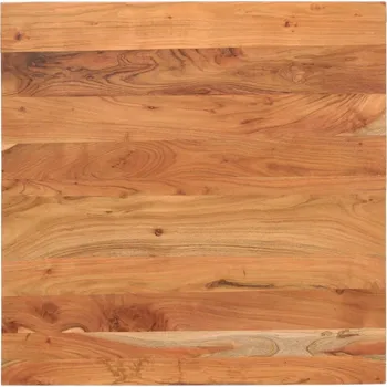 Konferenční stolek vidaXL Stolní deska 70x70x2,5 cm čtvercová hrubé mangovníkové dřevo [371474] Barva: Akáciové dřevo (přírodní)