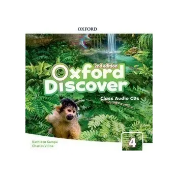 Cizí jazyk Oxford Discover 4 Class Audio CDs /3/ (2nd)