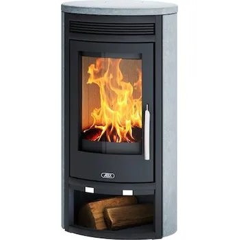 Krbová kamna ABX Arktis 4 šedý plech a mastek