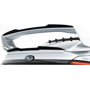 Tuning Prodloužení spoileru horní Subaru WRX STI Mk2 černý lesklý plast