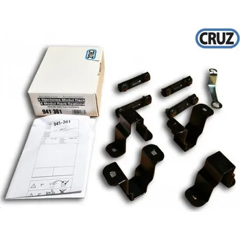 Sada 4 fixačních adaptérů pro modulární koše Cruz na ocelové tyče 35x35, 16018