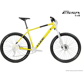 Horské kolo Kolo MTB 29" Cube Analog Shimano ESSA 1x8, velikost XXL – 22", žlutozelená