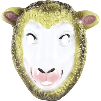 Karnevalová maska Dětská PVC maska ovečka
