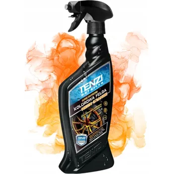 BAREVNÁ FELGA NEON ORANGE ČISTIČ RÁFKŮ 600ml TENZI