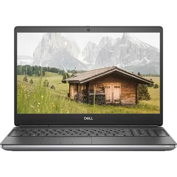 Notebook Dell Precision 7540 15,6 palců / Intel Core i7-9850H 2.60 GHz / 16 GB / 512 GB NVMe SSD / Stříbrná