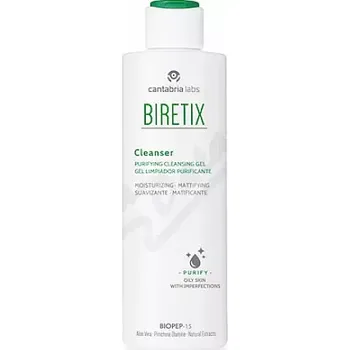 Lék na kožní problémy, vlasy a nehty I.F. CANTABRIA - BIRETIX Cleanser Purifyng Cleansing gel - Čisticí gel - 200ml