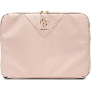 brašna na notebook Guess Triangle 4G Computer Sleeve 14" Pink