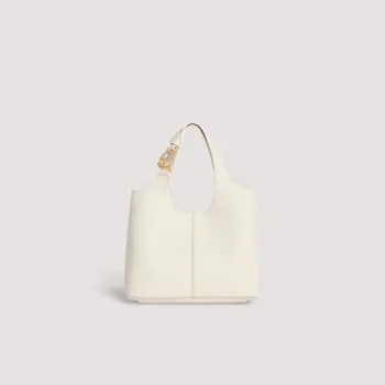 Kabelka COCCINELLE C-EASY MINI KOŽENÁ KABELKA PEARL SS26