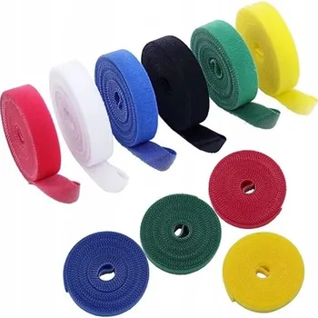 kabelová chránička OPAKOVANĚ POUŽITELNÁ STĚHOVACÍ PÁSKA NA KABELY SUCHÝ ZIP, 25MM / 2M, RŮZNÉ BARVY