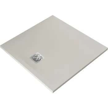 Sprchová vanička Sprchová vanička 90x90 cm, CONCEPT 200 litý mramor, samonosná, mat greige