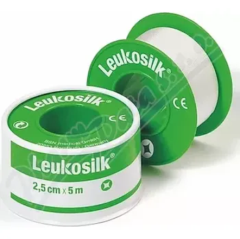 Lepicí páska Leukosilk fixační páska univerz./cívka 2.5cmx5m