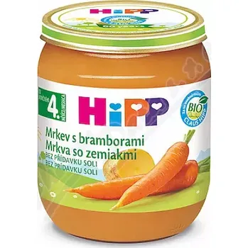 HiPP Mrkev s bramborami BIO 4m 125g
