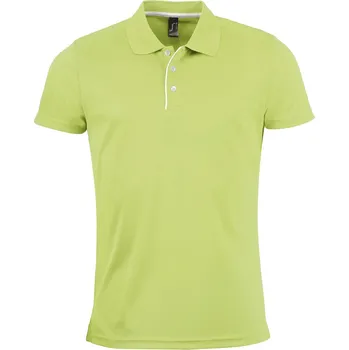 SOĽS Performer Men Pánské funkční polo triko SL01180 Apple green 3XL