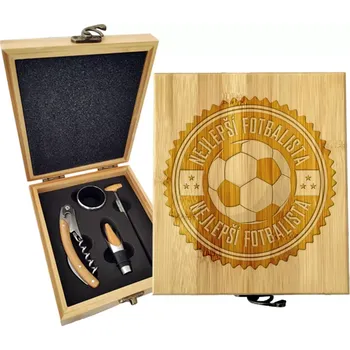Víno Sablio Dárková sada na víno Nejlepší fotbalista: 147×168×49 mm