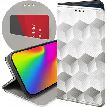 Pouzdro na mobilní telefon Pouzdro s klopou Hello Case pro Samsung Galaxy A35 5G, bílé